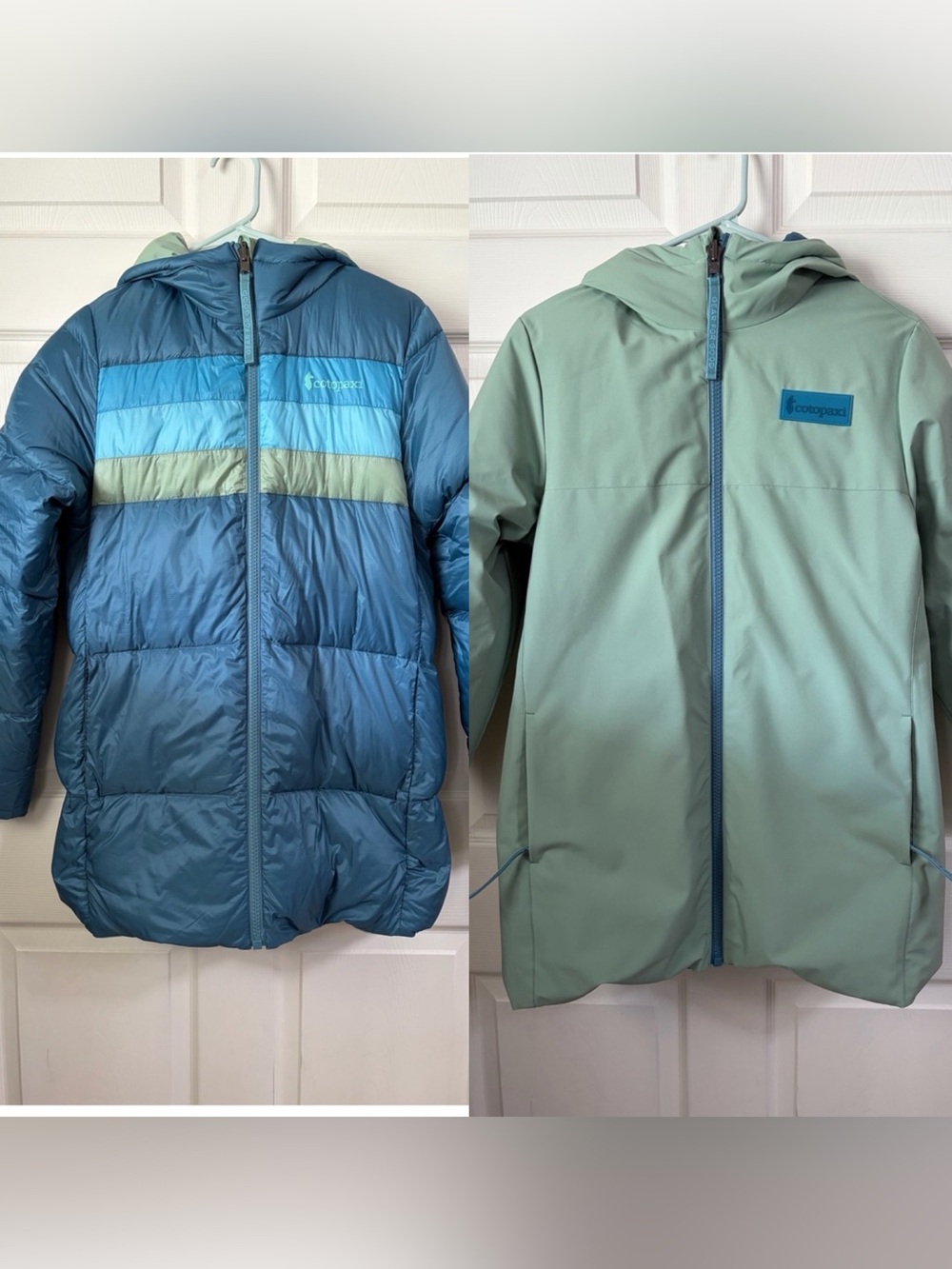 Cotopaxi Fuego Reversible Long Puffer and Rain Coat (Rare-discontinued)